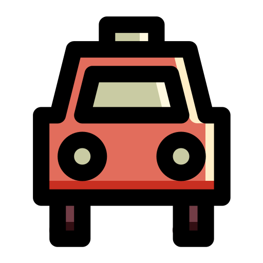 Такси Generic Outline Color иконка