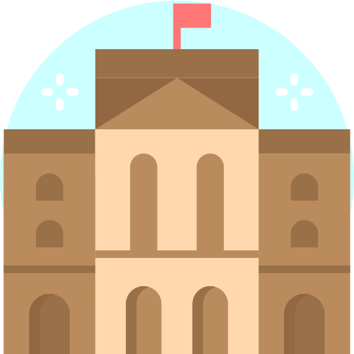 Букингемский дворец SBTS2018 Flat иконка