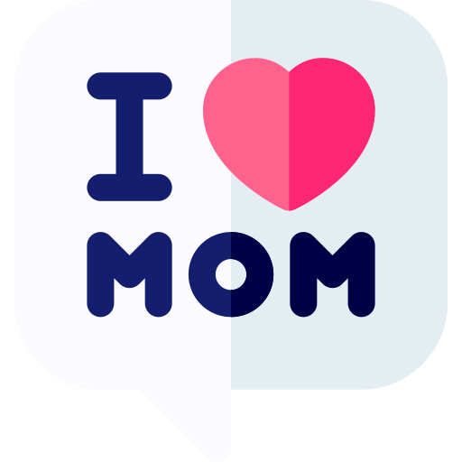 Mom Basic Rounded Flat icon