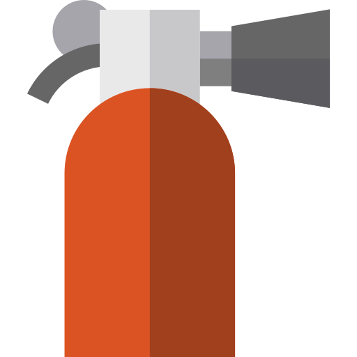 Extinguisher Basic Straight Flat icon