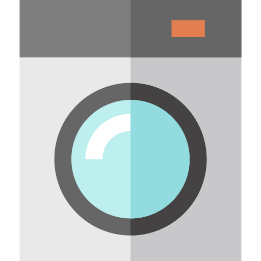 wasmachine Basic Straight Flat icoon