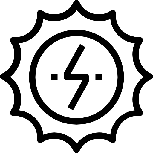 전기 Maxim Flat Lineal icon