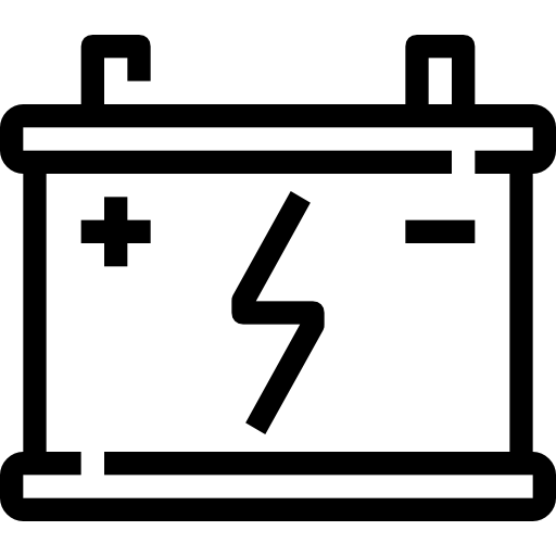 Battery Maxim Flat Lineal icon
