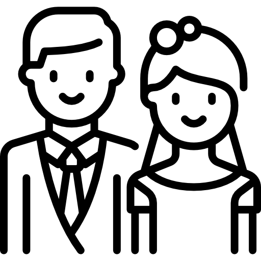 Couple Special Lineal icon