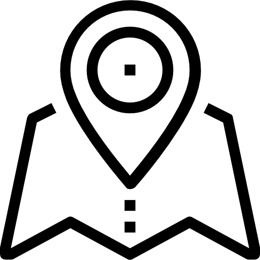 Location Maxim Flat Lineal icon