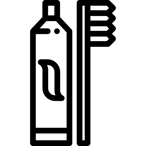 歯ブラシ Detailed Rounded Lineal icon