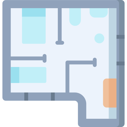House plan Special Flat icon