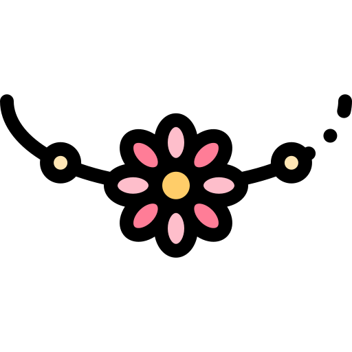목걸이 Detailed Rounded Lineal color icon