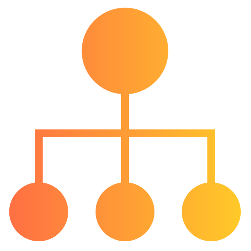 diagram Generic Flat Gradient icoon