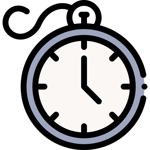 Pocket watch Detailed Rounded Lineal color icon