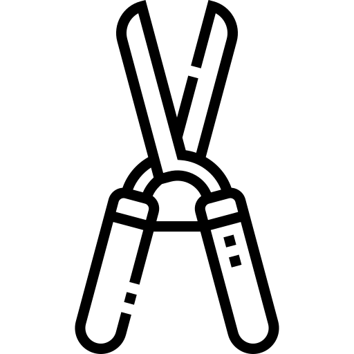 cesoie Detailed Straight Lineal icona