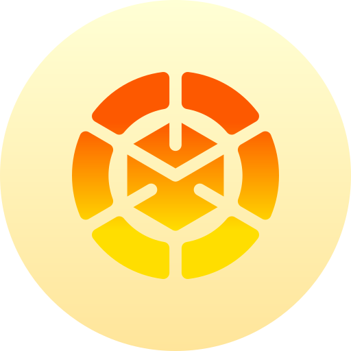 cromático Basic Gradient Circular icono