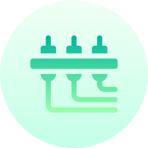 3d printer Basic Gradient Circular icon