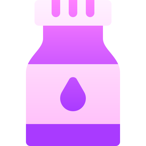 Бутылка с чернилами Basic Gradient Gradient иконка