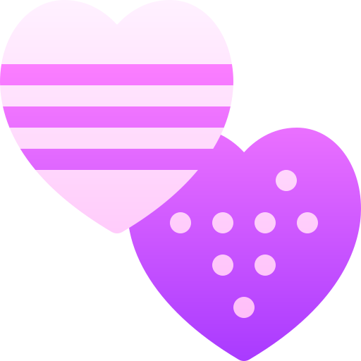 Hearts Basic Gradient Gradient icon