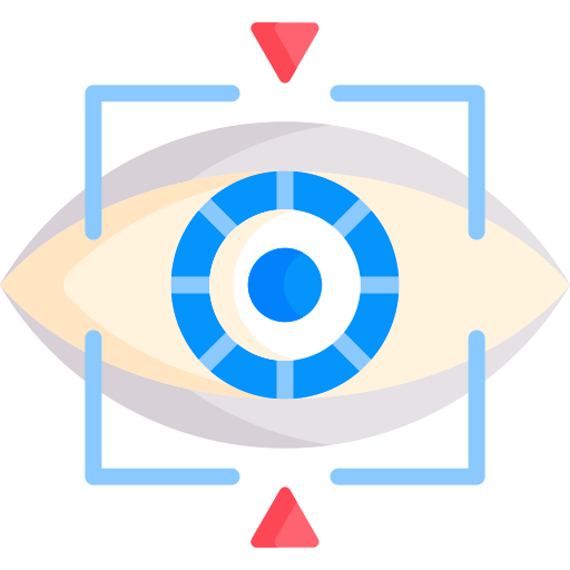 Сканирование глаз Special Flat иконка