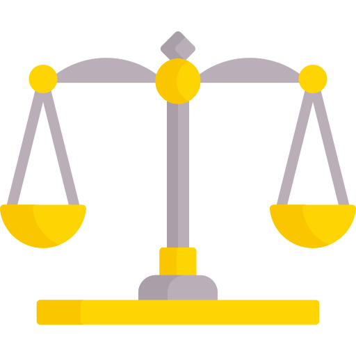 skala sprawiedliwości Special Flat ikona