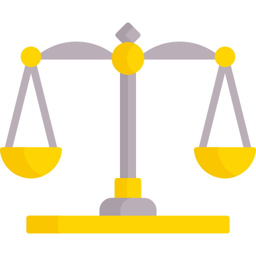 Justice scale Special Flat icon