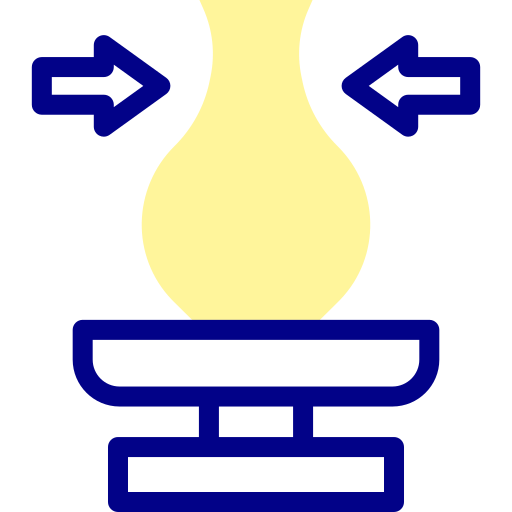 점토 Detailed Mixed Lineal color icon