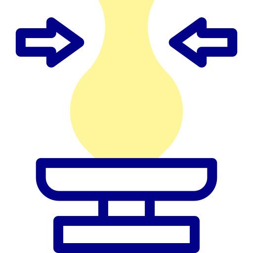 arcilla Detailed Mixed Lineal color icono