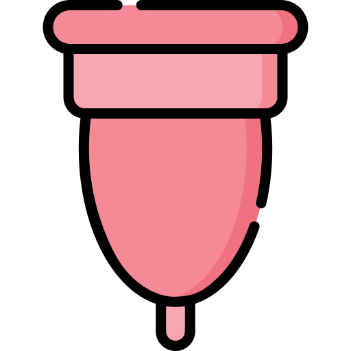 menstruatiecup Special Lineal color icoon