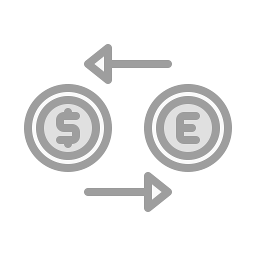 Currency exchange Generic Grey icon