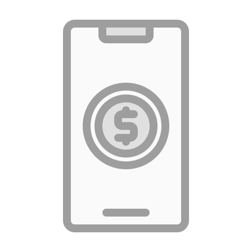 Цифровые деньги Generic Grey иконка