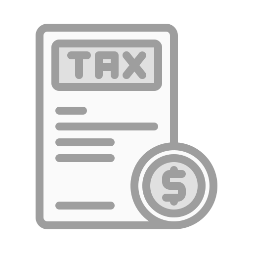 Tax Generic Grey icon