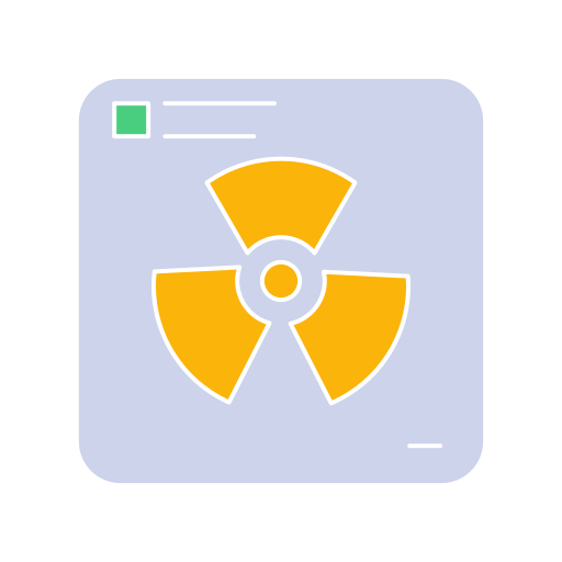 radioactif Generic Flat Icône