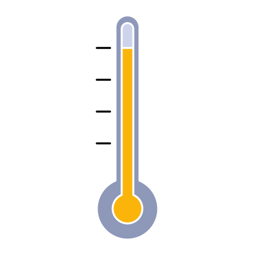 termômetro Generic Flat Ícone