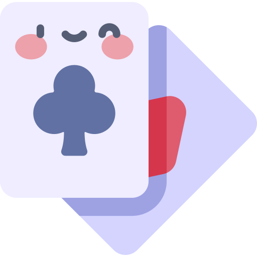 ポーカーカード Kawaii Flat icon