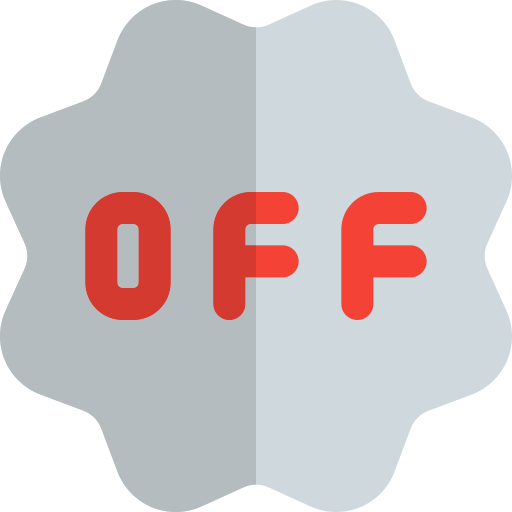 Off Pixel Perfect Flat icon