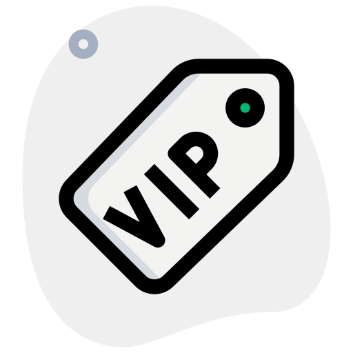 Vip pass Generic Rounded Shapes icon