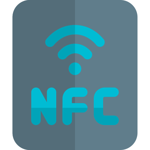 nfc Pixel Perfect Flat icon