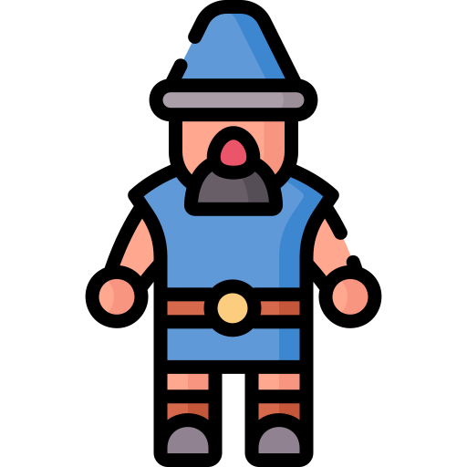 Dwarf Special Lineal color icon