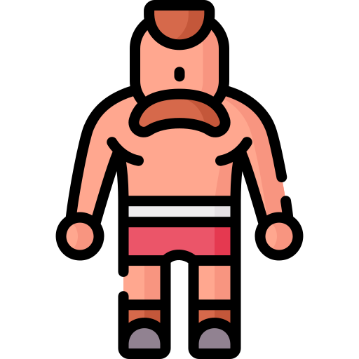 Wrestler Special Lineal color icon
