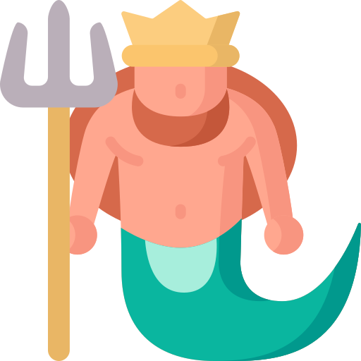 Poseidon Special Flat icon