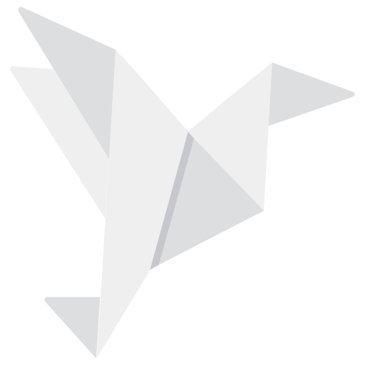 animale origami Generic Flat icona