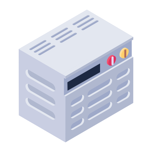 Amplifier box Generic Isometric icon