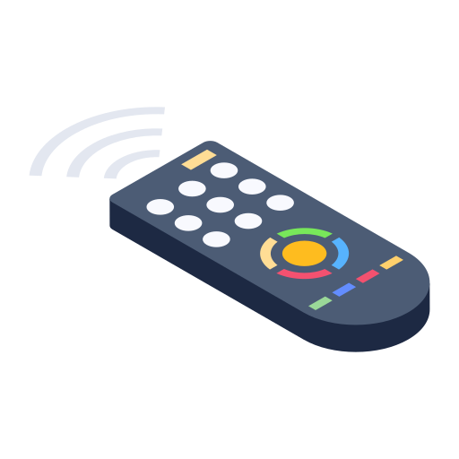 Wii remote control Generic Isometric icon