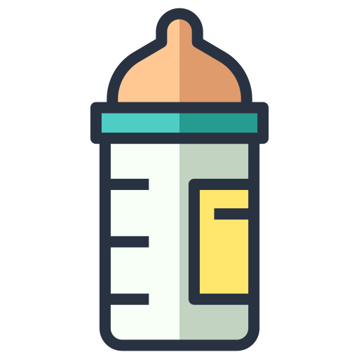Baby bottle Generic Outline Color icon