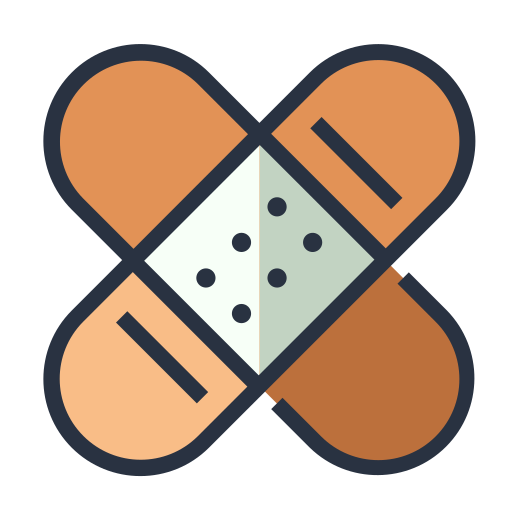Bandage Generic Outline Color icon