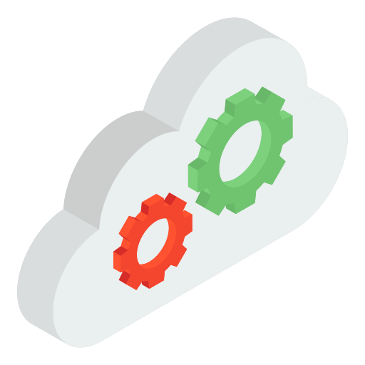 cloud computing Generic Isometric icon