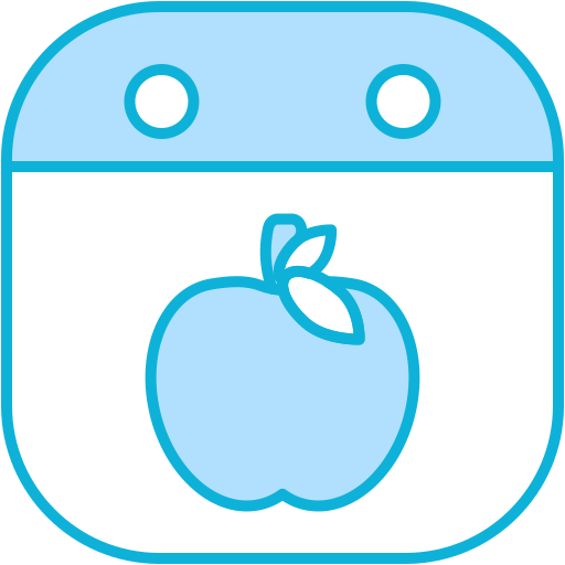 fruta Generic Blue icono