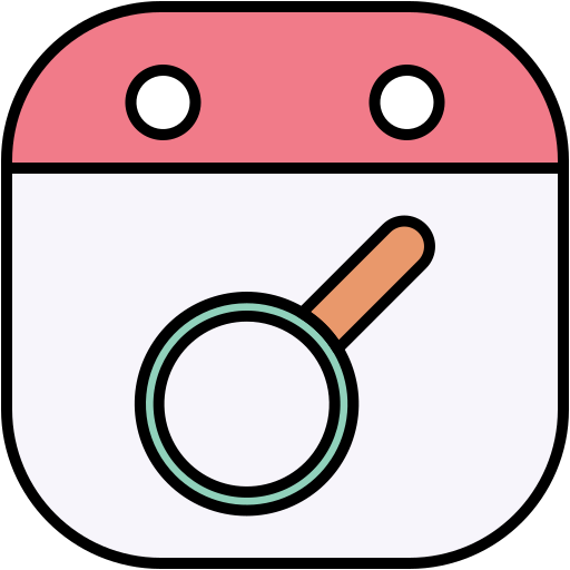 Loupe Generic Outline Color icon