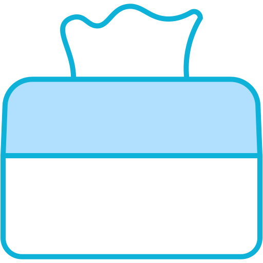 Коробка для салфеток Generic Blue иконка