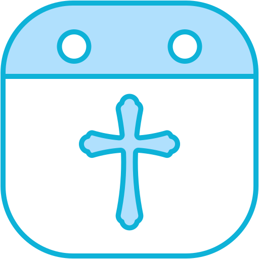 クロス Generic Blue icon