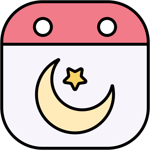 halbmond Generic Outline Color icon