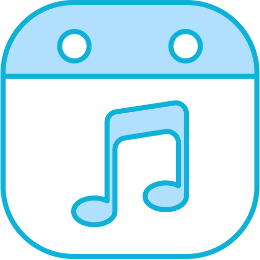 音楽 Generic Blue icon