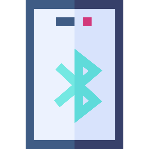 Bluetooth Basic Straight Flat icon